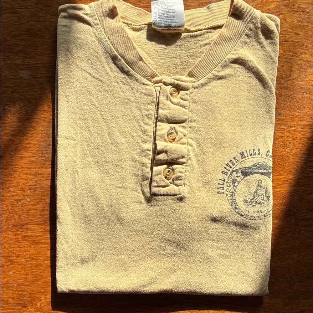 Tan Fall River Mills, CA Shirt